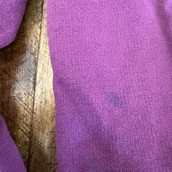 Tea Collection Ditsy Willow Dotty Drawstring Dress Floral Purple Size 10 - Picture 7 of 8